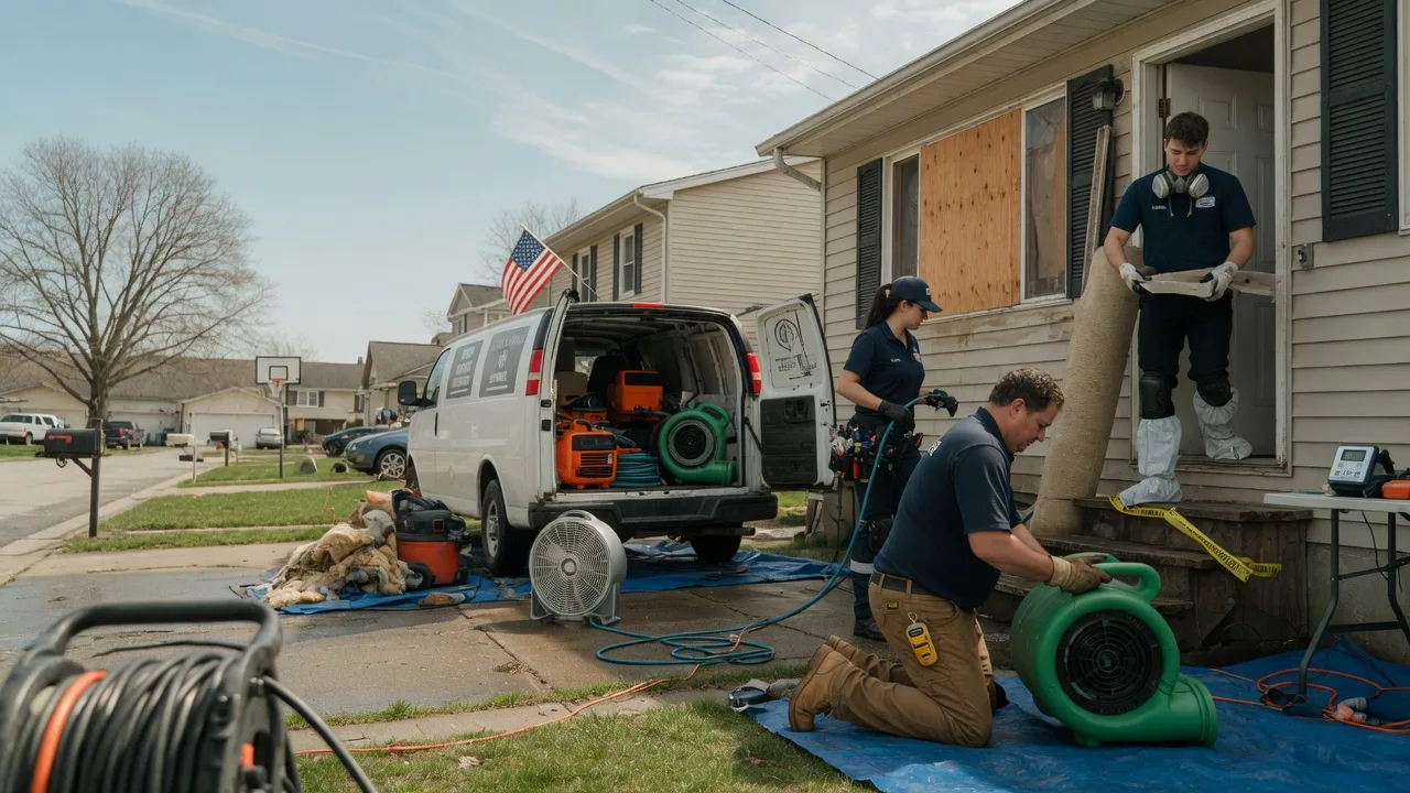 Water Damage Restoration in Hughes, AR near me